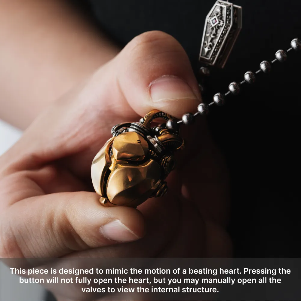 Mechanical Heart Pendant